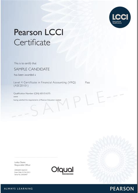 lcci level 4